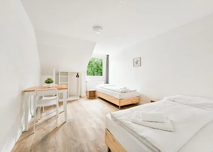 Appartement Tolstov - Monteurwohnungen - 3 Schlafzimmer - Kueche - Balkon - Waschmaschine - 25 Min Zur Messe Dus *