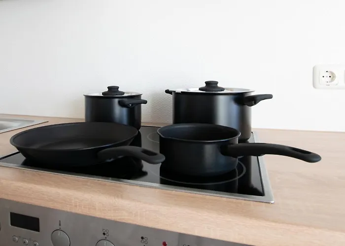 Appartement Tolstov - Monteurwohnungen - 3 Schlafzimmer - Kueche - Balkon - Waschmaschine - 25 Min Zur Messe Dus