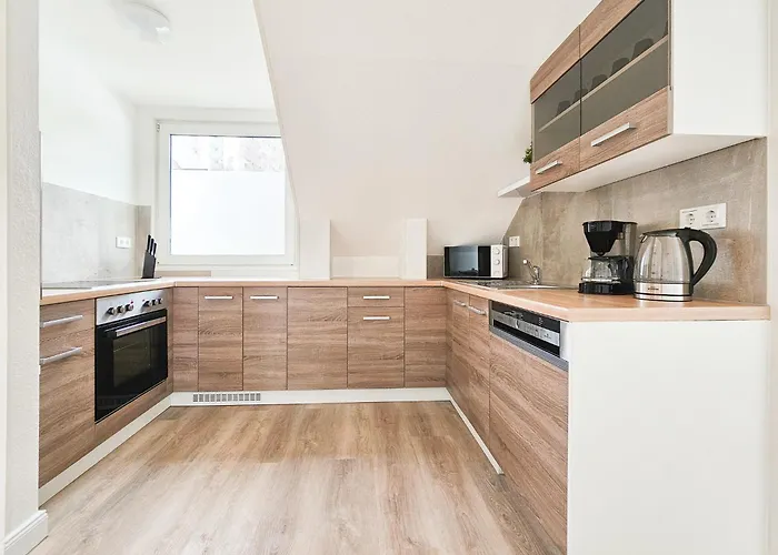 Appartement Tolstov - Monteurwohnungen - 3 Schlafzimmer - Kueche - Balkon - Waschmaschine - 25 Min Zur Messe Dus Heiligenhaus